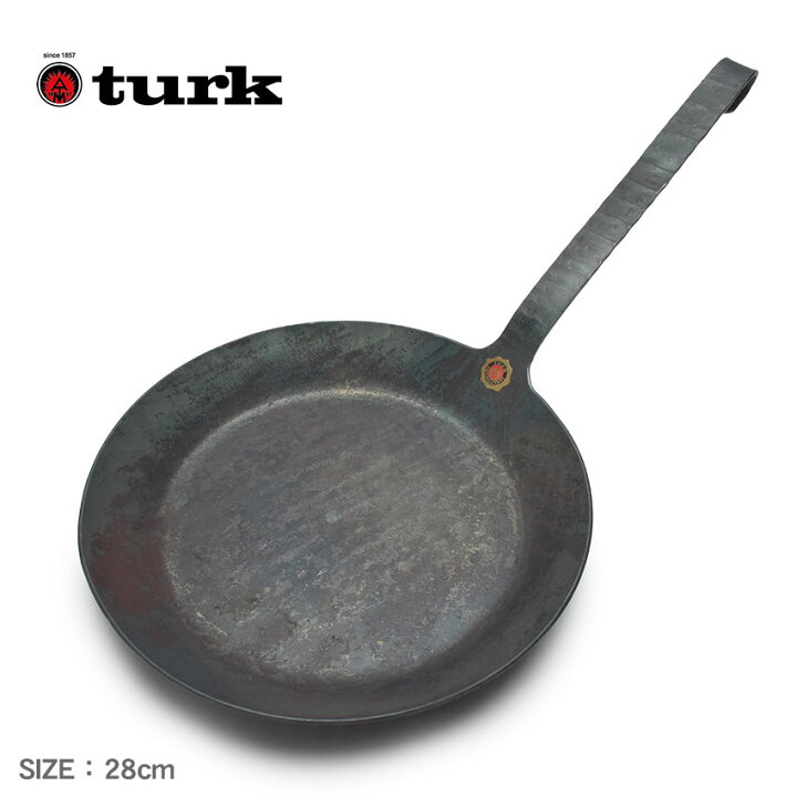 楽天市場】ターク フライパン turk クラシックフライパン28cm ブラック 