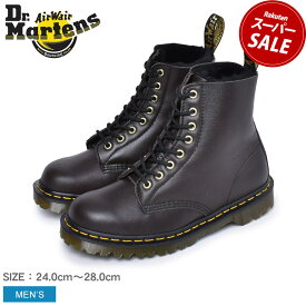 DR．MARTENS ドクターマーチン 8ホール ブーツ 1460 PASCAL 8EYE BOOT BEVA BLACK NAPPALAN DOUBLE FACE 25271262 イギリス製 英国 メンズ 靴 ブランド 天然皮革 革 本革 レザー ワーク おしゃれ 黒 クラシック