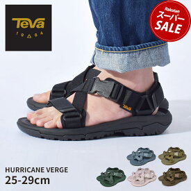 テバ ハリケーン バージ TEVA サンダル メンズ 黒 ブラック シルバー グリーン HURRICANE VERGE 1121534 テヴァ アウトドア ストラップサンダル スポーツサンダル ビーチサンダル 軽量 スポサン カジュアル シンプル ウォータープルーフ|slz|