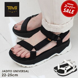 TEVA ジャディト ユニバーサル テバ サンダル レディース ブラック 黒 ホワイト 白 JADITO UNIVERSAL 1117070 テヴァ アウトドア ストラップサンダル スポーツサンダル レジャー 厚底 厚底サンダル タウンユース プール 海水浴