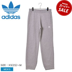 アディダス オリジナルス ズボン ADIDAS ORIGINALS トレフォイル パンツ メンズ グレー 灰色 TREFOIL PANTS FVD05 ウェア スウェット 部屋着 ボトムス シンプル カジュアル ロゴ スポーツ ランニング トレーニング ジム スポーティ|slz shn|