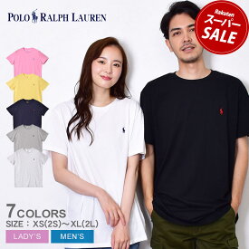 【スーパーSALE開催中★】ポロ ラルフローレン 半袖Tシャツ POLO RALPH LAUREN ショートスリーブ クラシックフィット Tシャツ メンズ レディース ブラック 黒 ホワイト 白 ネイビー 710624699 710656129 トップス クルーネック【ゆうパケット配送】|slz|