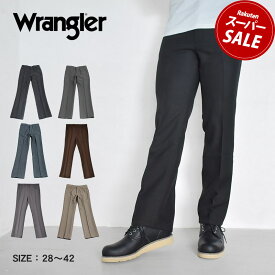 ラングラー パンツ WRANGLER ランチャードレスジーンズ メンズ ブラック 黒 グレー WRANCHER DRESS JEANS 800082 ボトムス ズボン ロングパンツ ロング丈 センタープレス カジュアル アメカジ シンプル スタンダート 無地 ブルー 青|slz|