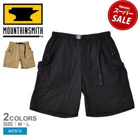 【スーパーSALE開催中★】マウンテンスミス パンツ MOUNTAIN SMITH 5L SHORT PANT メンズ ブラック 黒 ベージュ MS0-000-231003 ブランド ボトムス ズボン 短パン 半ズボン ショートパンツ ショーツ おしゃれ アウトドア レジャー キャンプ フェス ポケット