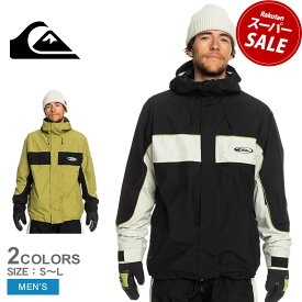 クイックシルバー スノージャケット QUIKSILVER HIGH ALTITUDE GORE-TEX JK メンズ ブラック 黒 カーキ グリーン EQYTJ03406 ゴアテックス ブランド スノージャケット スキーウエア キャンプ フェス アウター タウンユース アウトドア