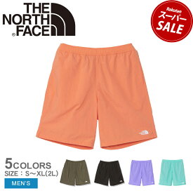 【スーパーSALE開催中★】【ゆうパケット配送】ザ ノースフェイス ショートパンツ THE NORTH FACE バーサタイル ミッド メンズ カーキ ブラック 黒 Versatile Mid NB42331 ノースフェース ズボン ボトムス ショートパンツ 撥水 はっ水 UV加工 紫外線カット アウトドア