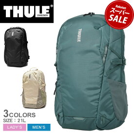 【スーパーSALE開催中★】スーリー バックパック THULE ENROUTE BACKPACK 21L メンズ レディース グリーン ブラック 黒 TEBP4116 鞄 リュックサック ディパック デイパック シンプル ロゴ ビジネス カジュアル 通勤 出張 通学 旅行 PC パソコン タブレット|slz|