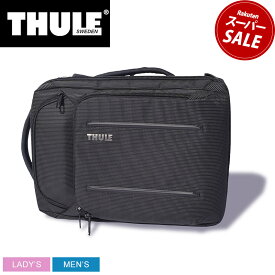 【スーパーSALE開催中★】スーリー ブリーフケース THULE CROSSOVER 2 CONVERTIBLE LAPTOP BAG 15.6 メンズ レディース ブラック 黒 C2CB116 鞄 リュック バックパック ショルダーストラップ 2WAY シンプル モダン ビジネス 出張 耐久 セミハード タウンユース|slz|