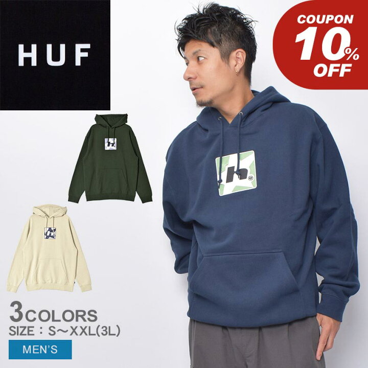 楽天市場】【処分☆クーポンで10％OFF】ハフ パーカー HUF H STAR  