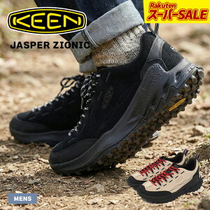 �y�y�V�X�[�p�[SALE���z�L�[�� �W���X�p�[ �U�C�I�j�b�N KEEN �X�j�[�J�[ �����Y �x�[�W�� �u���b�N �� JASPER ZIONIC 1029585 1029584 �V���[�Y �C �u�����h �{�v ���U�[ �V���v�� �A�E�g�h�A �L�����v 