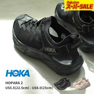 �y�y�V�X�[�p�[SALE���z�z�J �z�p�� 2 HOKA �X�|�[�c�T���_�� ���f�B�[�X �u���b�N �� �x�[�W�� HOPARA 2 1147670 �T���_�� �X�|�T�� �C �n�C�L���O �}�E���e���T���_�� �����j���O ���� �͂��� ����