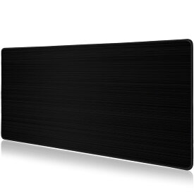 Z-EDGE ゲーミングマウスパッド マウスパッド 超大型 デスクマット マウス対応 800×300×3mm クロス ラバー素材 デスクパッド 滑り止め MPL01（ブラック）