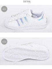 楽天市場 今だけクーポン配布中 アディダス オリジナルス スーパースター J スニーカー Adidas Originals Super Star J レディース Fv3139 ホワイト 白 靴 シューズ 通勤 通学 ローカット レザー トレフォイル ロゴ 定番 おしゃれ 虹色 ストライプ 誕生日 プレゼント