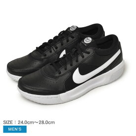 ナイキ テニスシューズ メンズ コート ズーム ライト 3 NIKE ZOOM COURT LITE 3 DH0626 靴 シューズ ローカット ハードコート ブランド テニス シンプル スポーツ おしゃれ 人気 定番 運動 ブラック 黒 ホワイト 白