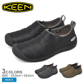 キーン ハウザー ツー スニーカー KEEN HOWSER II メンズ 1023997 1025625 1028122 シューズ 靴 ブランド シンプル アウトドア 軽量 おしゃれ コンフォートシューズ 旅行 あったか 楽ちん ボア スリッポン フェルト ローカット