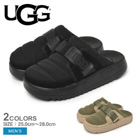 【今だけクーポン配布中】アグ サンダル メンズ マクサー　ストラップスライド UGG MAXXER STRAP SLIDE 1137971 ルームシューズ ルームスリッパ 室内履き つっかけ ブランド シューズ 靴 カジュアル ロゴ 室内 室外 オフィス 履きやすい 楽ちん リラックス