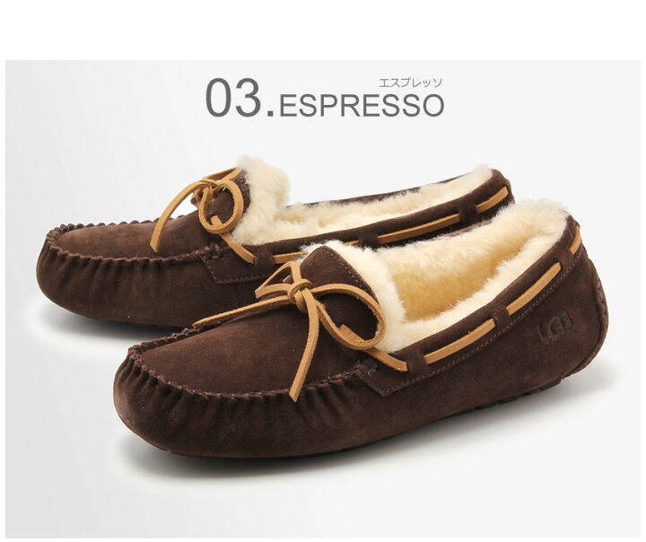 楽天市場】UGG アグ モカシン メンズ ファー ボア 靴 オルセン OLSEN 