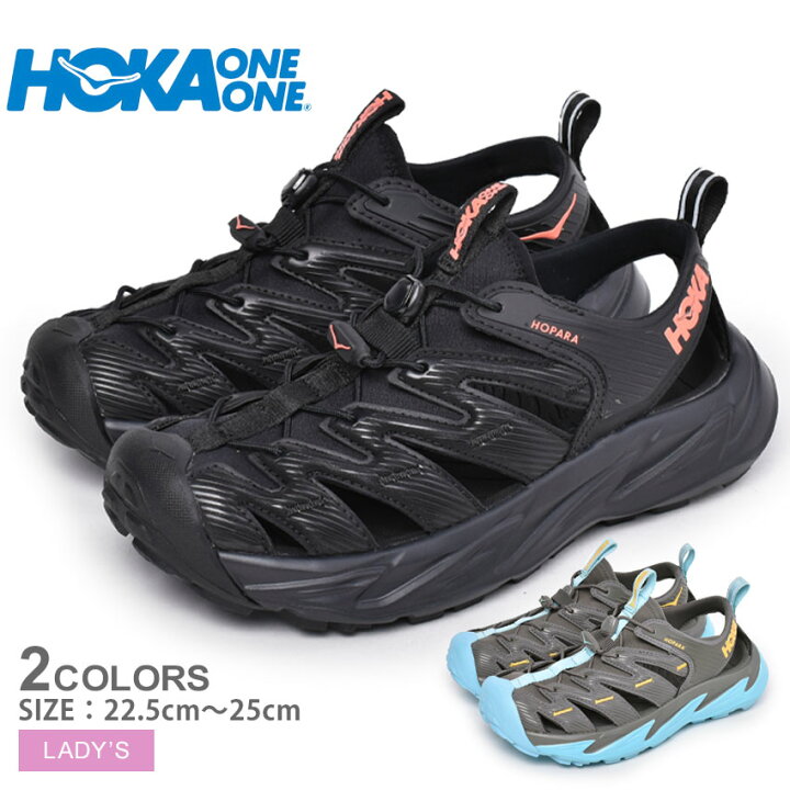 楽天市場】ホカ ホパラ サンダル レディース HOKA W HOPARA 1106535 黒 