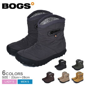 ボグス B-MOC ショートブーツ スノーブーツ BOGS B-MOC SHORT メンズ レディース 78836 ブラック 黒 グレー グリーン ブラウン 靴 ブーツ 防水 防滑 保温 ショート 暖かい 機能性 ユニセックス 冬靴