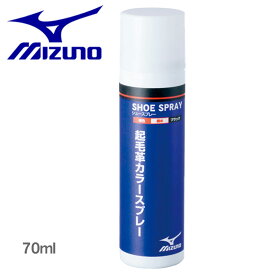 ミズノ 起毛革カラースプレー（野球） ケア用品 MIZUNO 2ZK83800 ブルー 青 野球 ベースボール スパイク スプレータイプ クリーン お手入れ メンテナンス ブランド スポーツ シンプル 靴 運動 部活【航空便対象外商品】