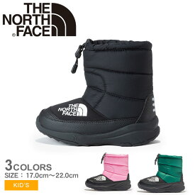 【今だけクーポン配布中】ザ ノース フェイス ブーツ キッズ ジュニア 子供 ヌプシ ブーティ THE NORTH FACE Nuptse NFJ52288 秋 冬 17 18 19 20 21 22 cm 靴 スノーブーツ スノーシューズ 保温 防寒 はっ水 撥水 はっ水加工 軽量 EVA リフレクター プレゼント ギフト