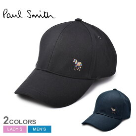 《今だけ！店内全品ポイントアップ》ポール スミス 帽子 メンズ レディース キャップ ゼブラ PAUL SMITH CAP ZEBRA 987DT-JOZEB ウエア キャップ ブランド カジュアル シンプル ワンポイント プレゼント ギフト ベースボールキャップ 刺繍 贈り物 おしゃれ 人気 ブラック 黒