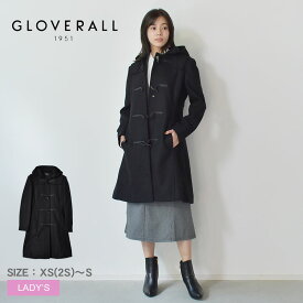 《今だけ！店内全品ポイントアップ》グローバーオール コート レディース スイング ロング ダッフル コート GLOVERALL SWING LONG DUFFLE COAT LS6010 ダッフルコート アウター 長袖 上着 羽織 ロング丈 クラシカル トラッド クラシック 大人 おしゃれ ウェア ブランド