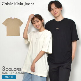 《今だけ！店内全品ポイントアップ》カルバンクラインジーンズ 半袖Tシャツ メンズ RELAXED BACK LOGO T-SHIRT CALVIN KLEIN JEANS J30J322507 CK 半袖 ブランド トップス ロゴ おしゃれ シンプル アメカジ プリント ストリート カジュアル ギフト プレゼント 贈り物 定番