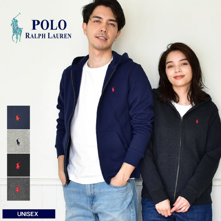 楽天市場】ラルフ ローレン パーカー ワンポイント フルジップ フード 