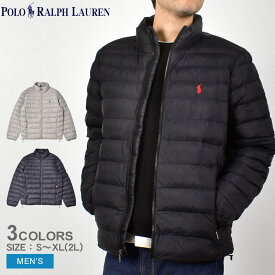 【今だけクーポン配布中】ポロ ラルフローレン 中綿ジャケット メンズ テラ ポリー フィル ジャケット POLO RALPH LAUREN TERRA POLY FILL JKT 710810897 トップス アウター 上着 ジップアップ 長袖 無地 ロゴ 刺繍 ワンポイント カジュアル シンプル 防寒 グレー