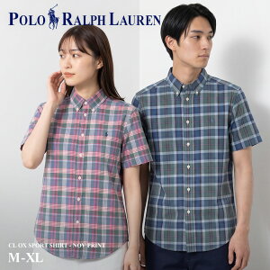ポロ ラルフローレン(POLO RALPH LAUREN) 半ソデ メンズシャツ 