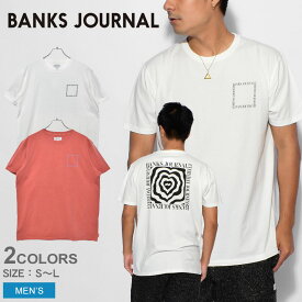 【ゆうパケット配送】 バンクス ジャーナル ハートワープ 半袖Tシャツ 半袖Tシャツ BANKS JOURNAL HEART WARP TEE メンズ WTS0582 ホワイト 白 レッド tシャツ トップス サーフ 半袖 グラフィック オーガニック プリント スポーツ おしゃれ ブランド