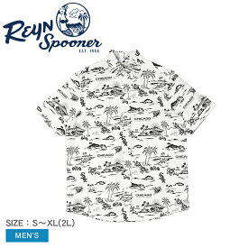 【ネコポス配送】レインスプーナー 半袖シャツ メンズ CHICAGO WHITE SOX KEKAI PERFORMANCE BUTTON FRONT REYN SPOONER B534413121 トップス シャツ ウェア