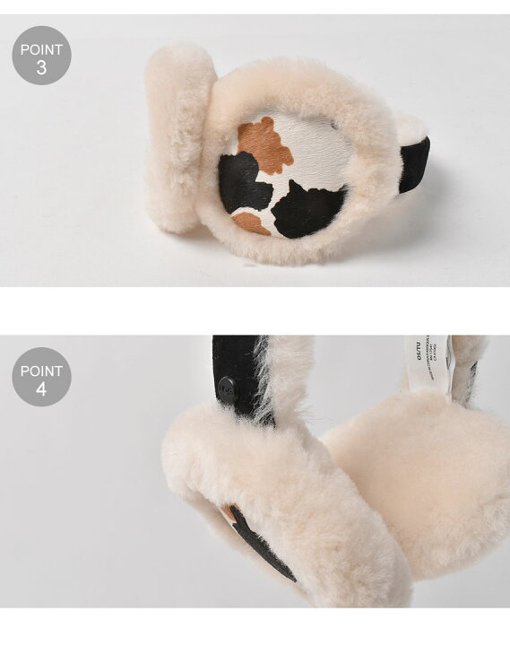 楽天市場】【今だけクーポン配布中】アグ CALF HAIR PRINTED EARMUFF 