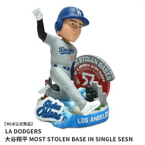 W[[Ox[X{[ {uwbh MAJOR LEAGUE BASEBALL Shohei Ohtani Los Angeles Dodgers Most Stolen Bases in a Single MLB Season by a Japanese Born Player Bobblehead Jĕ T[XEhW[X Los Angeles