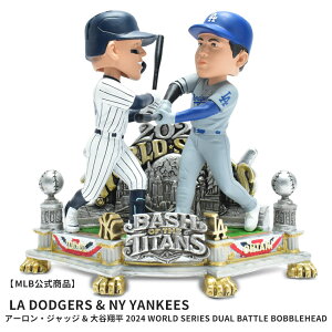 W[[Ox[X{[ {uwbh Aaron Judge and Shohei Ohtani New York Yankees and Los Angeles Dodgers 2024 World Series Dual Battle Bobblehead MAJOR LEAGUE BASEBALL BHMB24NYHMDULDNYSOAJ New York Yankees