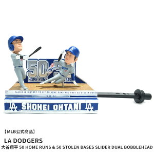 W[[Ox[X{[ {uwbh MAJOR LEAGUE BASEBALL Shohei Ohtani Los Angeles Dodgers 50 Home Runs and 50 Stolen Bases Slider Dual Bobblehead Jĕ T[XEhW[X Los Angeles Dodgers tBMA