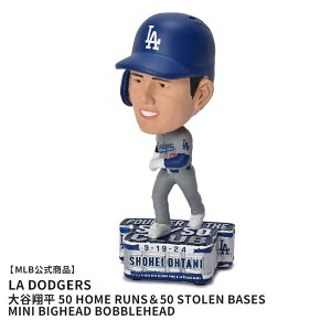 W[[Ox[X{[ {uwbh Shohei Ohtani Los Angeles Dodgers 50 Home Runs50 Stolen Bases Mini Bighead Bobblehead MAJOR LEAGUE BASEBALL BHMBSMU5050BGMNLDSO T[XEhW[X Los Angeles Dodgers