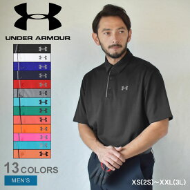 《今だけ！店内全品ポイントアップ》アンダー アーマー テック 半袖 ポロシャツ UNDER ARMOUR TECH POLO SHIRT 1290140 ヒートギア ゴルフ スポーツ トレーニング トップス ウェア メンズ 男性 誕生日プレゼント 結婚祝い ギフト おしゃれ