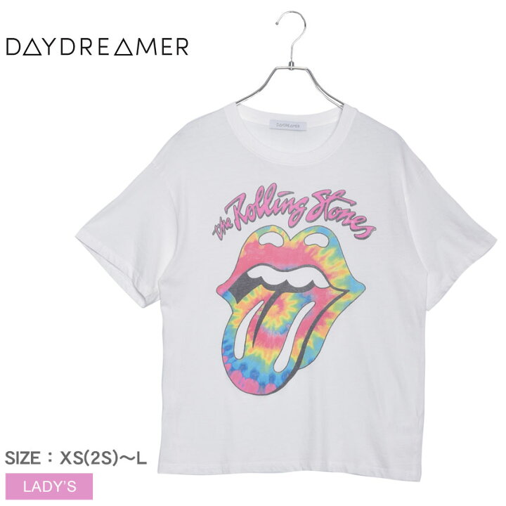 楽天市場 メール便可 デイドリーマー ローリングストーンズ タイダイ タン Tシャツ 半袖tシャツ Daydreamer Rolling Stones Tie Dye Tongue T Shirt レディース Cb1265rol730 ホワイト 白 ウエア トップス カジュアル シンプル クルーネック プリント 誕生日 楽天市場 メール便可 デイドリーマー ローリングストーンズ タイダイ タン Tシャツ 半袖tシャツ Daydreamer Rolling Stones Tie Dye Tongue T Shirt レディース Cb1265rol730 ホワイト 白 ウエア トップス カジュアル シンプル クルーネック プリント 誕生日