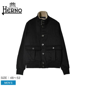 【今だけクーポン配布中】ヘルノ ジャケット メンズ ジュポット ボンバー ジャケット HERNO GIUBBOTTO BOMBER JKT GI000302U-33318 アウター 上着 イタリア製 ブランド エレガント ラグジュアリー ボア おしゃれ シンプル ロゴ 防寒 長袖 プレゼント ギフト 贈り物