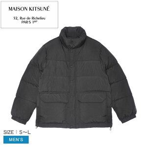 ���]���L�c�l �_�E���W���P�b�g �����Y �L���e�b�h �p�t�@�[ MAISON KITSUNE PM02230WQ4070 �A�E�^�[ �W���P�b�g �_�E�� �㒅 �h�� �ۉ� �y�� �J�W���A�� �V���v�� �u�����h ���S �v�����g ������� 