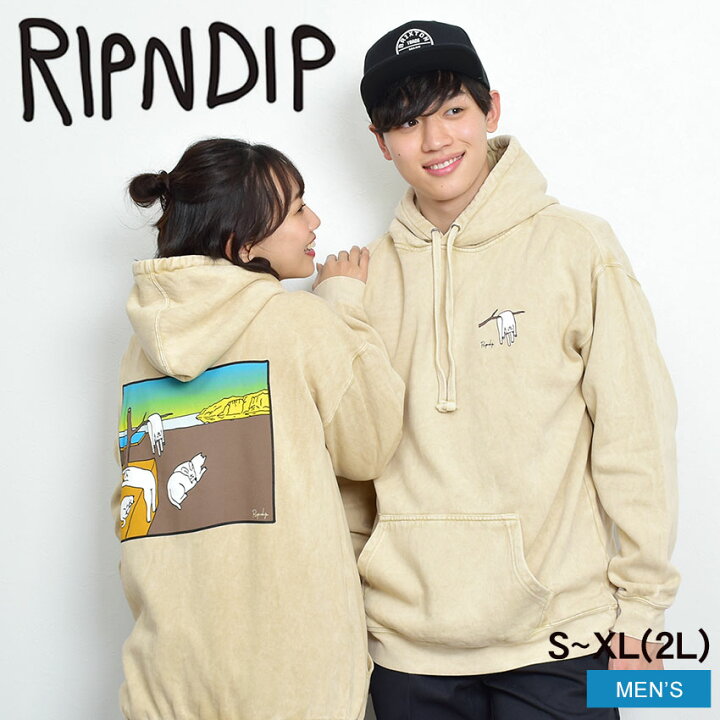楽天市場】【今だけクーポン配布中】RIPNDIP パーカー メンズ ネルマリ 