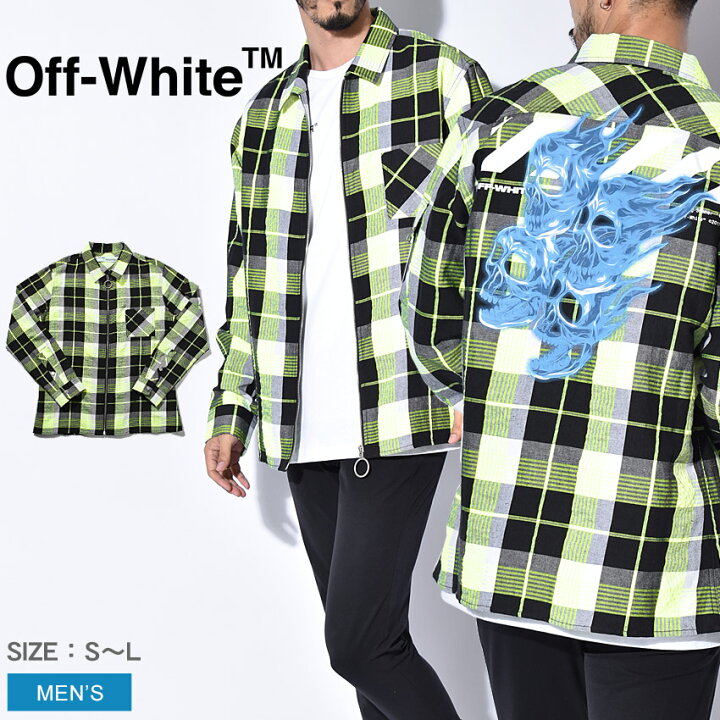 楽天市場】OFFWHITE オフホワイト ジャケット イエロー ダイアグ  