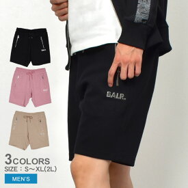 《今だけ！店内全品ポイントアップ》ボーラー ボトムス メンズ Q SERIES SWEAT SHORT PANT BALR. B1431.1003 ウエア ショートパンツ ハーフパンツ ショート丈 ショート ズボン シンプル カジュアル ストリート スポーティ ロゴ アウトドア 半ズボン おしゃれ ブランド