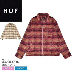 �n�t �W���P�b�g �����Y ���f�B�[�X MEGABLAST PLAID JACKET HUF JK00485 �E�F�A �g�b�v�X ���� �㒅 �����O�X���[�u �W���P�b�g �A�E�^�[ �X�g���[�g �X�P�[�^�[ �X�P�{�[ �J�W���A�� �H�D �u�����h �`
