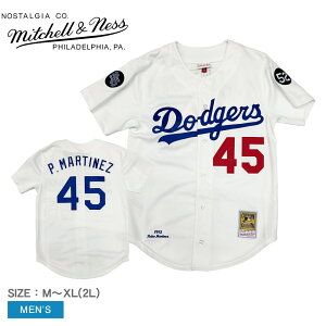 �~�b�`�F�����l�X ���j�t�H�[���V���c �����Y Pedro Martinez Los Angeles Dodgers 1993 White Authentic Player Jersey MITCHELL��NESS AJY1AC20025-LADWHIT93PAR �E�G�A �g�b�v�X ���� �x�[�X�{�[���V���c ���T���[���X�E�h