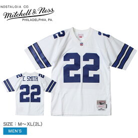 ミッチェルアンドネス ユニフォーム メンズ レガシー エミット・スミス ダラス・カウボーイズ 1992 ジャージ MITCHELL ＆ NESS LEGACY EMMITT SMITH DALLAS COWBOYS 1992 JERSEY LGJY3394-DCO92ESMWHIT ウエア トップス NLF