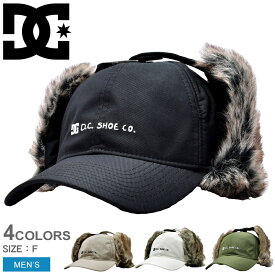 《今だけ！店内全品ポイントアップ》DCシューズ キャップ メンズ 22 WR フライト キャップ DCSHOECOUSA 22 WR FLIGHT CAP DCP224245 帽子 ブランド パイロットキャップ カジュアル ストリート シンプル スポーティ ロゴ スポーツ アウトドア レジャー おしゃれ 刺繍 ファー