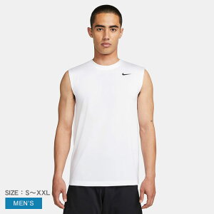 【ネコポス配送】ナイキ タンクトップ メンズ Dri-FIT レジェンド メンズ スリーブレス フィットネス Tシャツ NIKE DX0992-100 ウェア トップス カットソー クルーネック 丸首 ブランド ロゴ カジュ